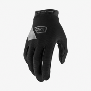 100% Gloves Size Guide - Black/Charcoal